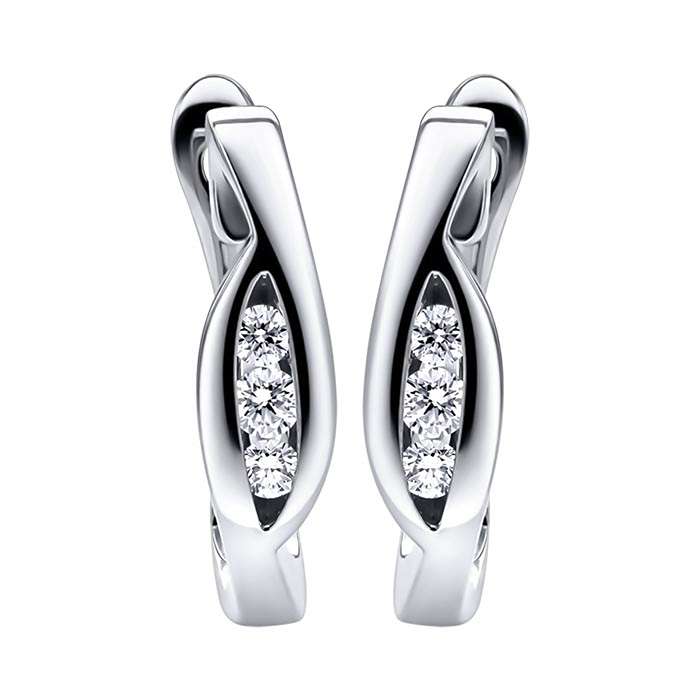 Diamond Ladies Earrings S177-DESS0578 Diamond Ladies Earrings S177-DESS0578