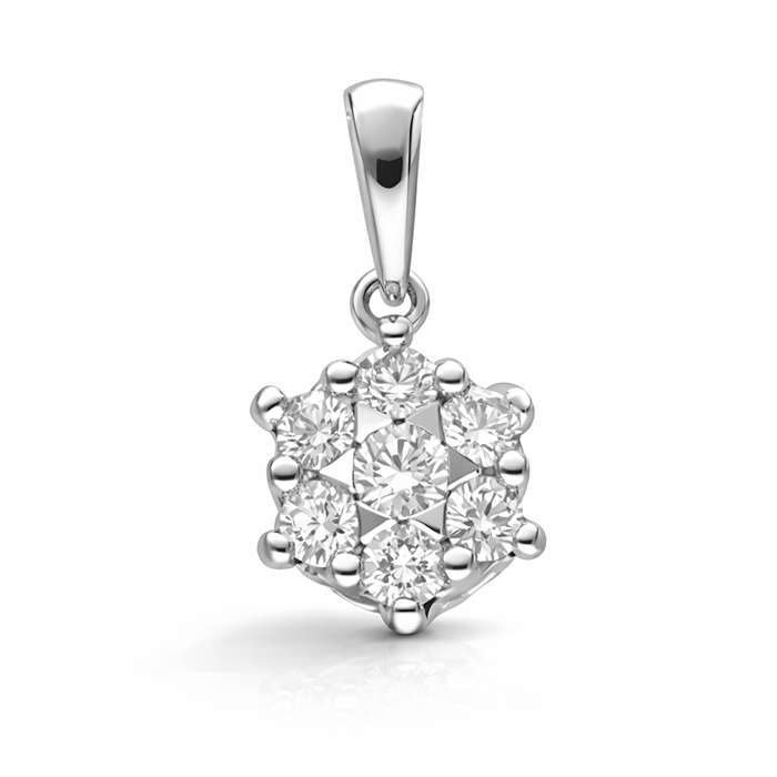 Elara Diamond Pendant S023-DPF0307 Elara Diamond Pendant S023-DPF0307