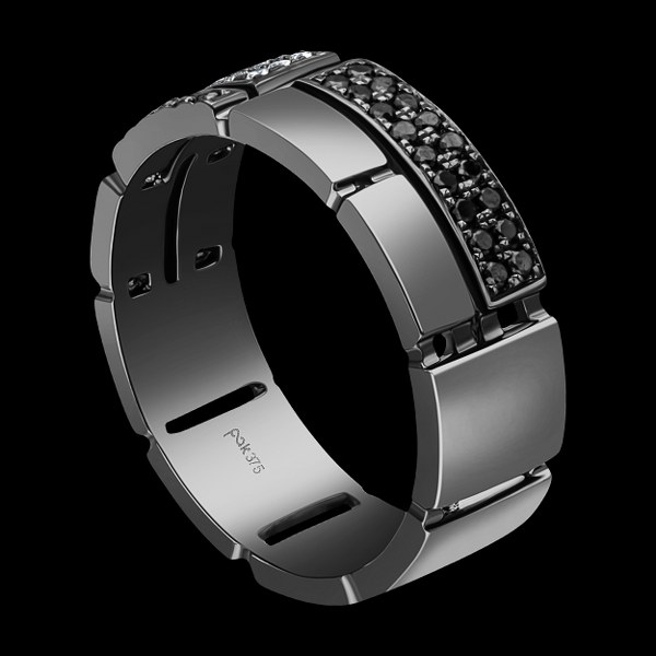 Model cincin batu pria elegan