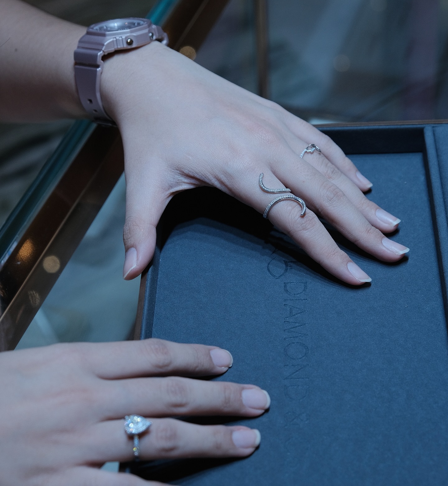 cincin nikah berlian wanita
